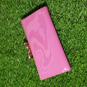 Ted Baker Hot Pink Patent Leather Franny Wallet